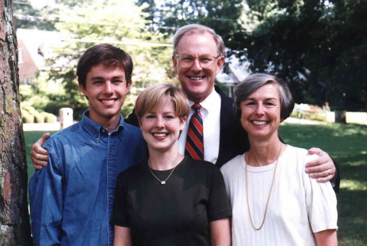 Joe and his family
